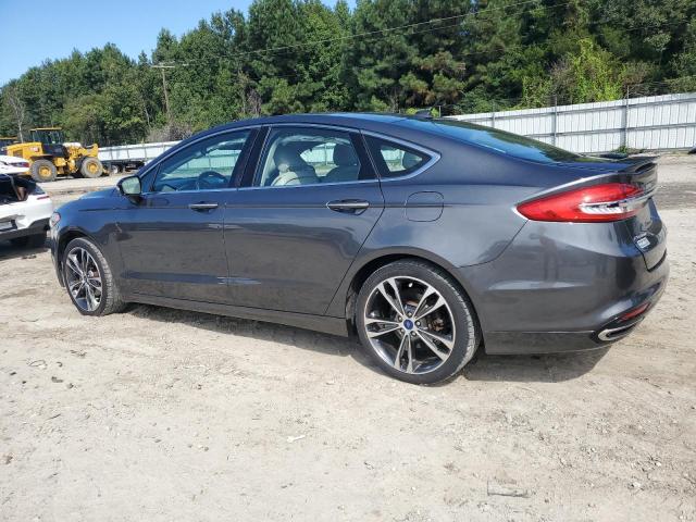 3FA6P0K9XHR212634 - 2017 FORD FUSION TITANIUM Graphite photo 2