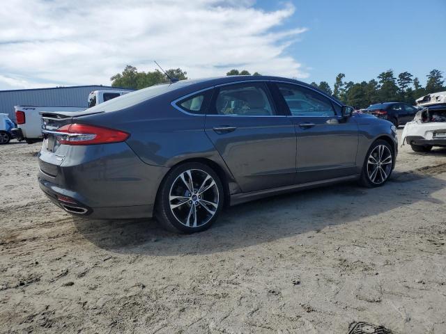 3FA6P0K9XHR212634 - 2017 FORD FUSION TITANIUM Graphite photo 3