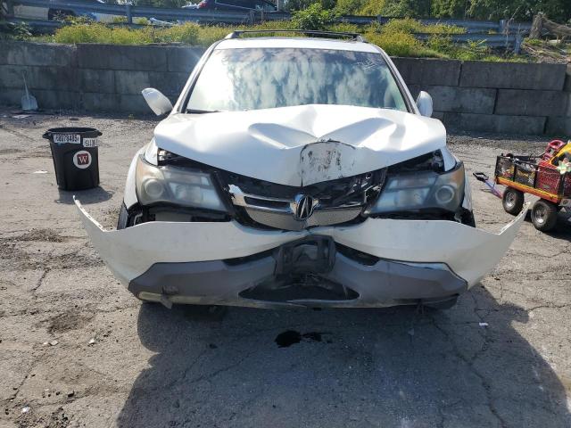 2HNYD28269H514964 - 2009 ACURA MDX თეთრი ფოტო 5