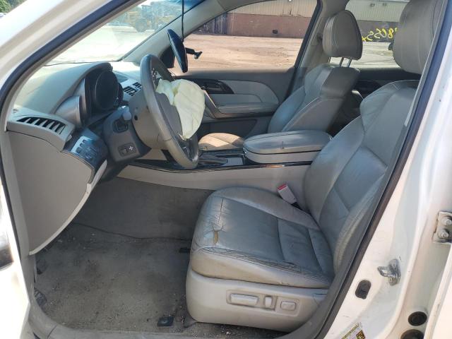 2HNYD28269H514964 - 2009 ACURA MDX თეთრი ფოტო 7