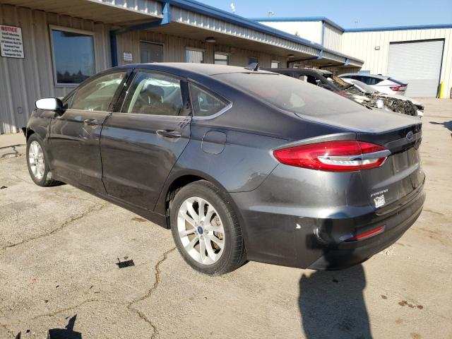 3FA6P0HD4LR248047 - 2020 FORD FUSION SE GRAY photo 2