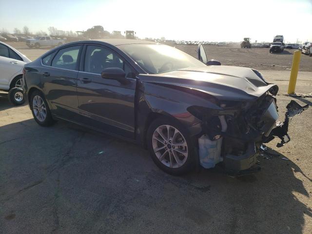 3FA6P0HD4LR248047 - 2020 FORD FUSION SE GRAY photo 4