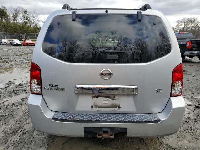 5N1AR18W26C603818 - 2006 NISSAN PATHFINDER LE SILVER photo 6