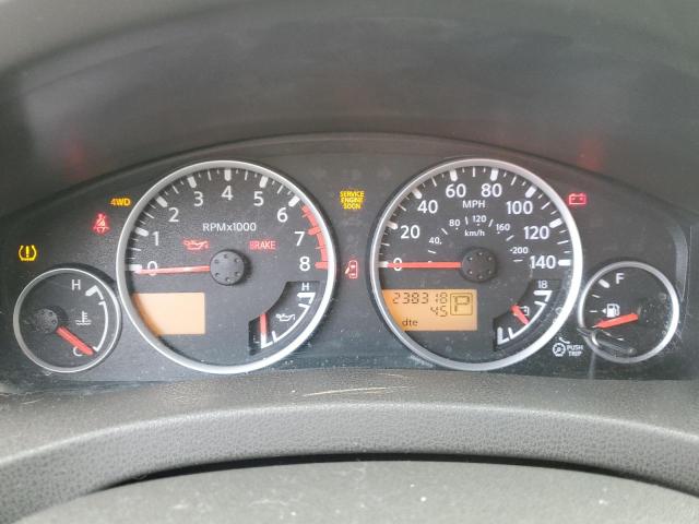 5N1AR18W26C603818 - 2006 NISSAN PATHFINDER LE SILVER photo 9