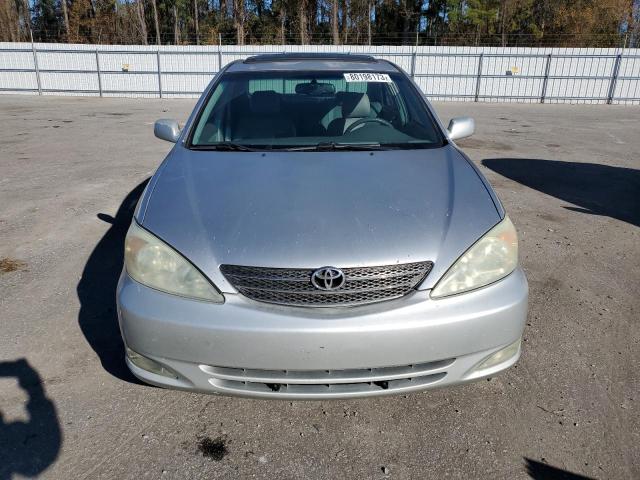 4T1BF30K14U576779 - 2004 TOYOTA CAMRY LE SILVER photo 5