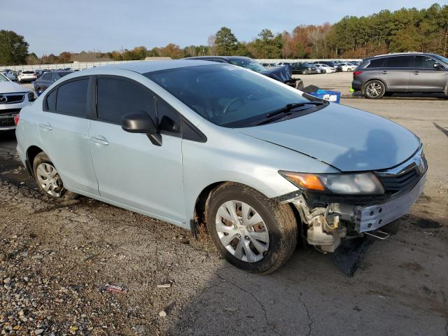 2HGFB2F50CH566275 - 2012 HONDA CIVIC LX SILVER photo 4