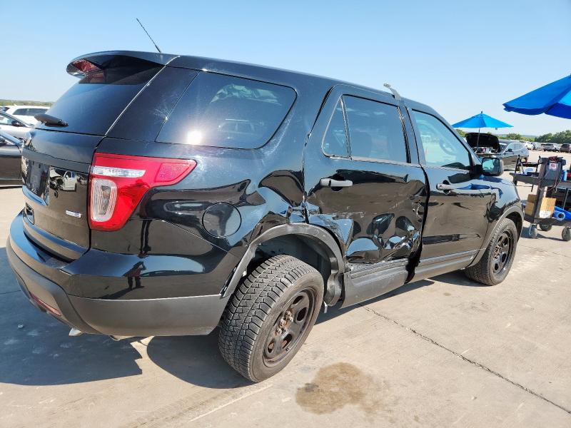 1FM5K8AR0EGA75805 - 2014 FORD EXPLORER POLICE INTERCEPTOR Қара фото 3