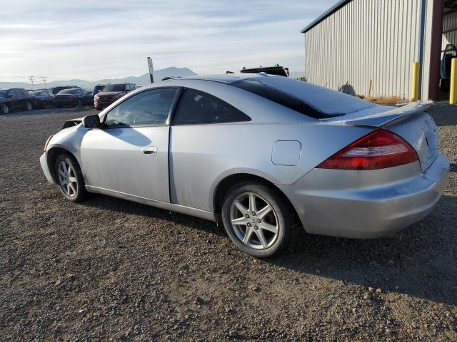 1HGCM82754A014844 - 2004 HONDA ACCORD EX SILVER photo 2