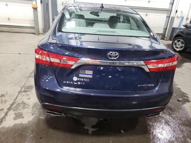 4T1BK1EB2FU154340 - 2015 TOYOTA AVALON XLE BLUE photo 6