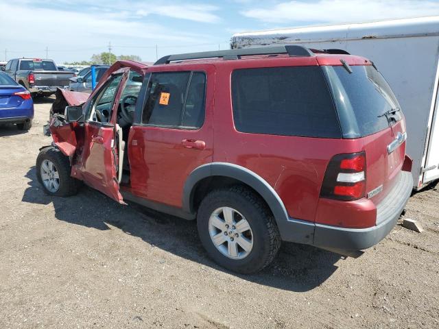 1FMEU73E27UB65203 - 2007 FORD EXPLORER XLT RED photo 2