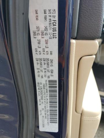 1C4RJFAG3HC720504 - 2017 JEEP GRAND CHEROKEE LAREDO BLUE photo 12