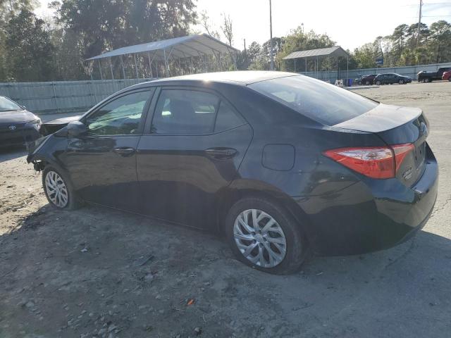 5YFBURHE9KP861851 - 2019 TOYOTA COROLLA L BLACK photo 2