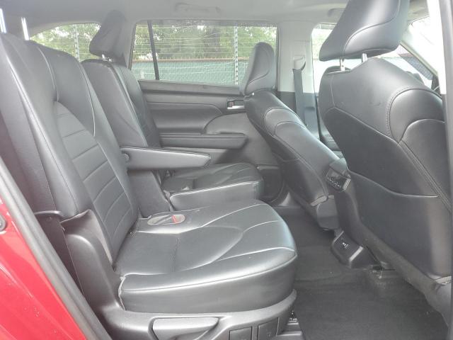 5TDHZRBH9LS055886 - 2020 TOYOTA HIGHLANDER XLE Rojo foto 11