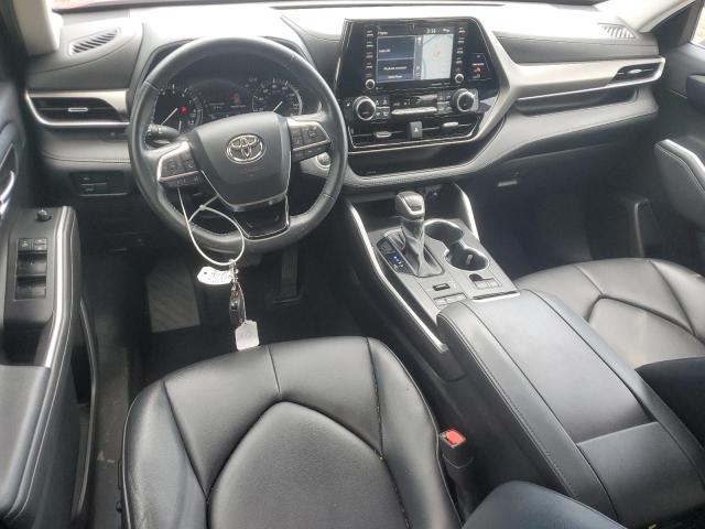 5TDHZRBH9LS055886 - 2020 TOYOTA HIGHLANDER XLE Rojo foto 8