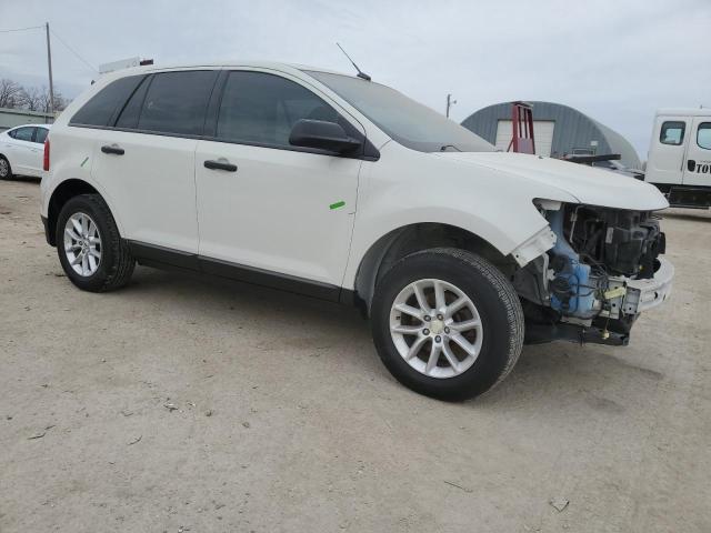 2FMDK3GC6DBC49187 - 2013 FORD EDGE SE WHITE photo 4