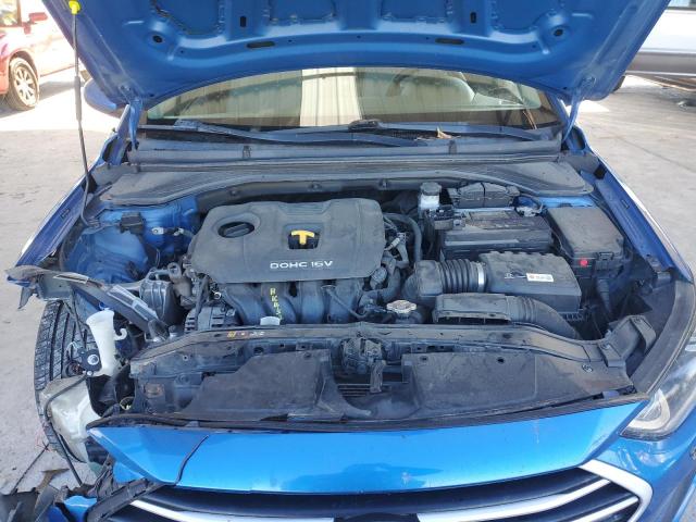 5NPD74LF4HH198892 - 2017 HYUNDAI ELANTRA SE BLUE photo 11