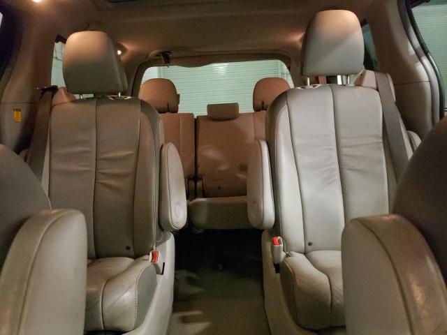 5TDDK3DCXCS030965 - 2012 TOYOTA SIENNA XLE 红色 照片 10