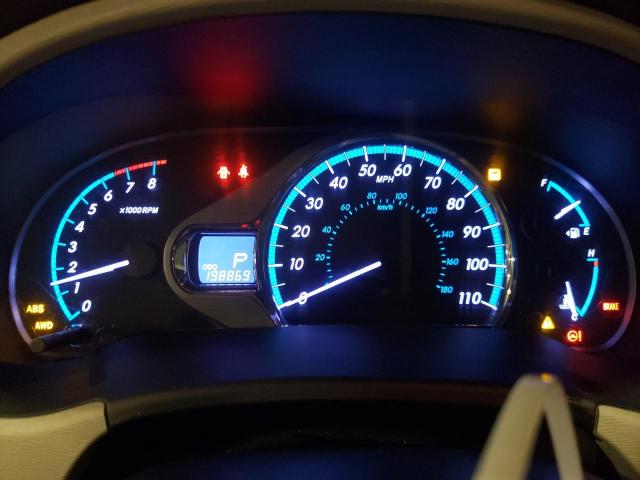 5TDDK3DCXCS030965 - 2012 TOYOTA SIENNA XLE 红色 照片 9