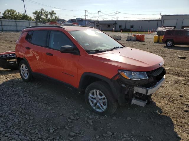 3C4NJDAB0HT647460 - 2017 JEEP COMPASS SPORT ORANGE photo 4