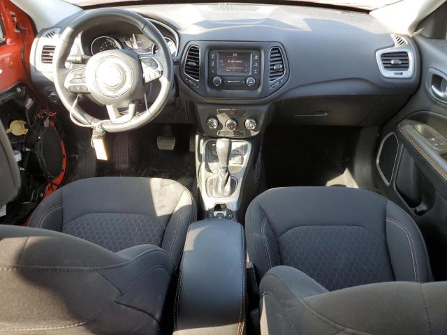 3C4NJDAB0HT647460 - 2017 JEEP COMPASS SPORT ORANGE photo 8