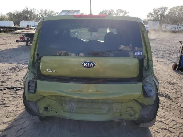 KNDJN2A27F7779947 - 2015 KIA SOUL GREEN photo 6