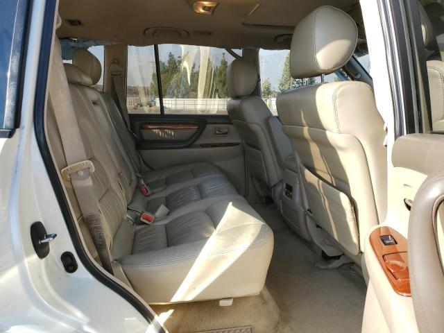 JTJHT00WX33526683 - 2003 LEXUS LX 470 WHITE photo 11