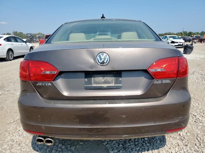 3VWGZ7AJ7BM324130 - 2011 VOLKSWAGEN JETTA SEL BROWN photo 6