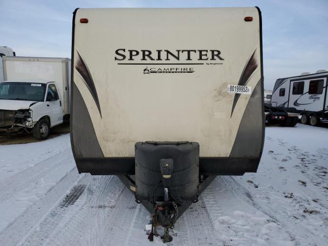 4YDT29B23H1533196 - 2017 KEYSTONE SPRINTER BEIGE photo 7