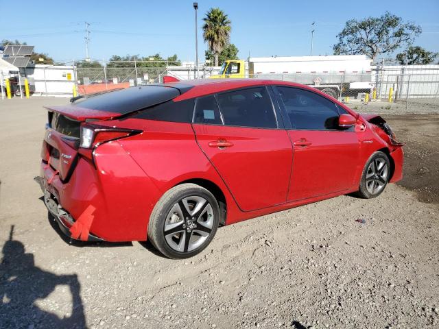 JTDKAMFUXN3157287 - 2022 TOYOTA PRIUS NIGHT SHADE RED photo 3