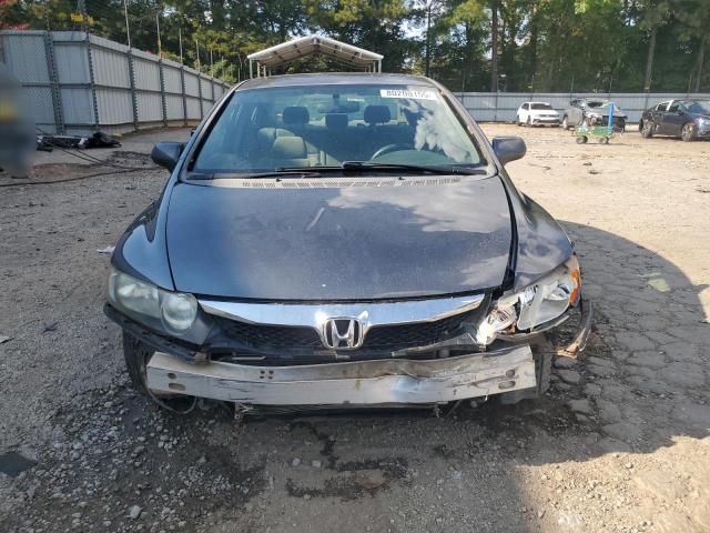 2HGFA16829H324328 - 2009 HONDA CIVIC EX GRAY photo 5