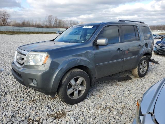 5FNYF48449B004566 - 2009 HONDA PILOT EX GRAY photo 1