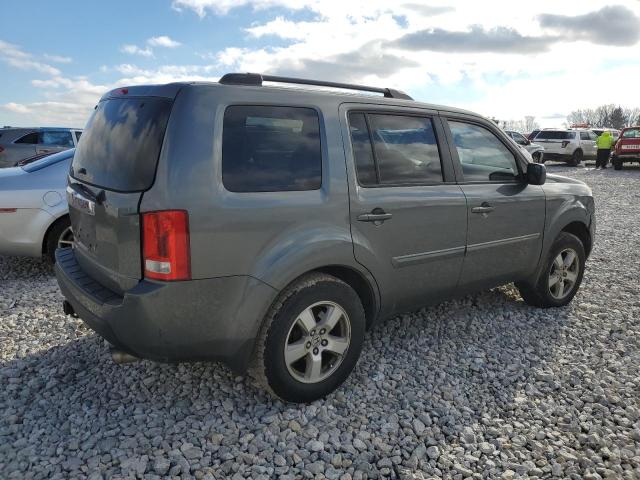 5FNYF48449B004566 - 2009 HONDA PILOT EX GRAY photo 3