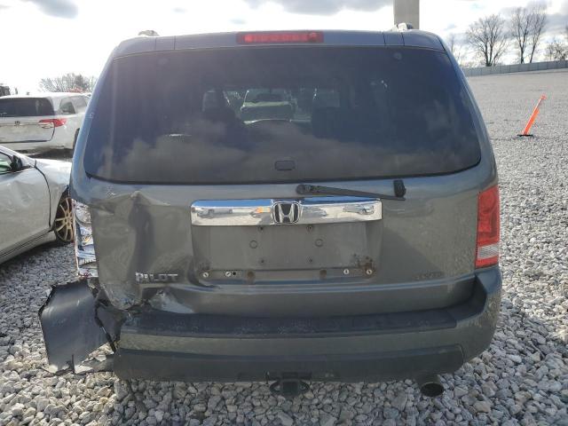 5FNYF48449B004566 - 2009 HONDA PILOT EX GRAY photo 6