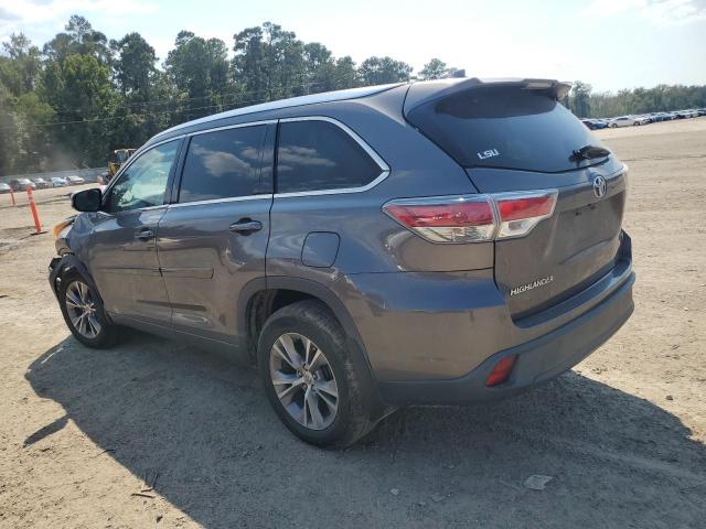 5TDKKRFH5FS058972 - 2015 TOYOTA HIGHLANDER XLE Boz foto 2