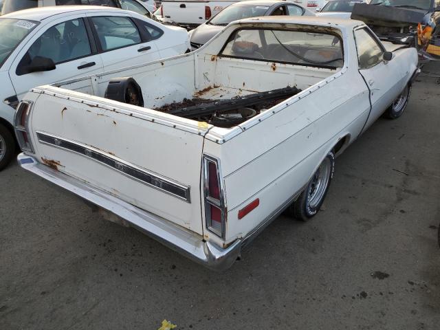 4A47H127010 - 1974 FORD FAIRMONT WHITE photo 3