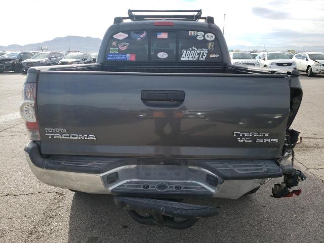 3TMJU4GN1AM096866 - 2010 TOYOTA TACOMA DOUBLE CAB PRERUNNER GRAY photo 6