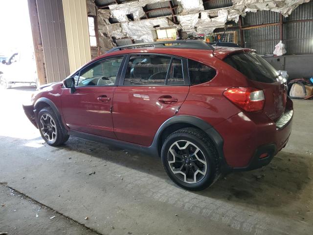 JF2GPABC8H8226213 - 2017 SUBARU CROSSTREK PREMIUM BURGUNDY photo 2