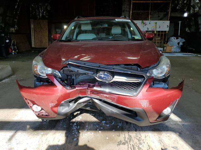 JF2GPABC8H8226213 - 2017 SUBARU CROSSTREK PREMIUM BURGUNDY photo 5