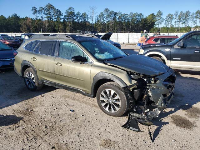 4S4BTANC8P3167784 - 2023 SUBARU OUTBACK LIMITED GREEN photo 4