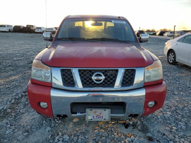 1N6BA07D48N343792 - 2008 NISSAN TITAN XE RED photo 5