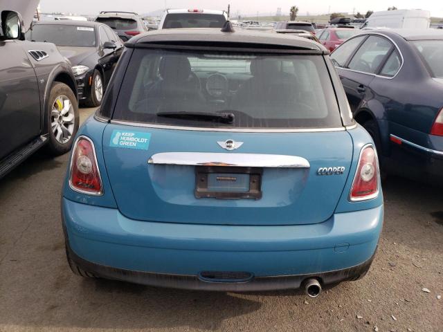 WMWMF3C53ATZ24115 - 2010 MINI COOPER COU TEAL photo 6