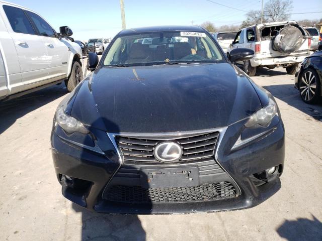 JTHBF1D25F5069625 - 2015 LEXUS IS 250 BLACK photo 5