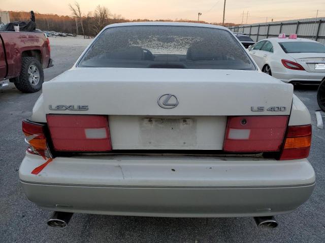 JT8BH28F5W0133303 - 1998 LEXUS LS 400 WHITE photo 6