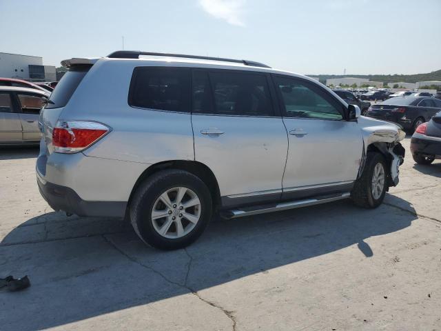 5TDZK3EH8BS041462 - 2011 TOYOTA HIGHLANDER BASE فضي صورة 3
