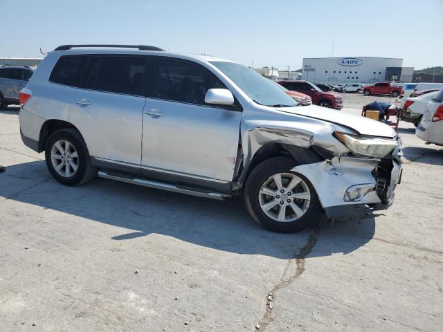 5TDZK3EH8BS041462 - 2011 TOYOTA HIGHLANDER BASE فضي صورة 4