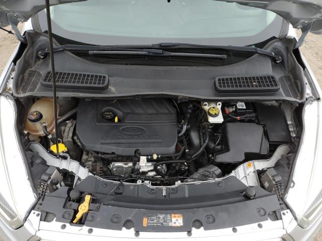 1FMCU9JD7HUE50719 - 2017 FORD ESCAPE TITANIUM 银色 照片 12