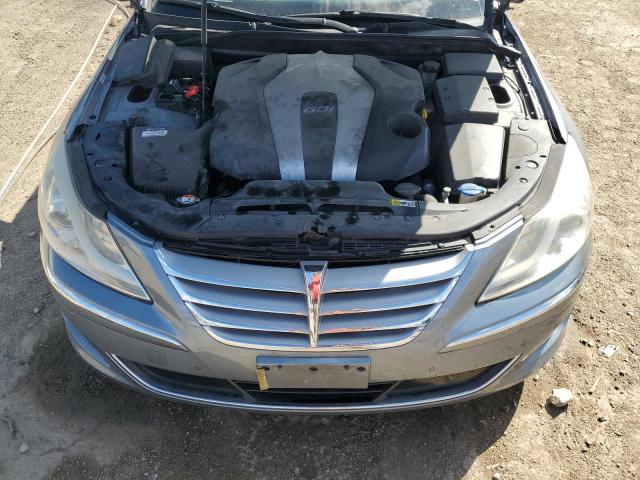 KMHGC4DD4EU262156 - 2014 HYUNDAI GENESIS 3.8L GRAY photo 11