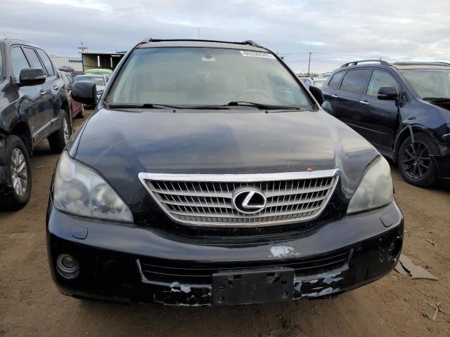 JTJHW31U782042876 - 2008 LEXUS RX 400H BLACK photo 5