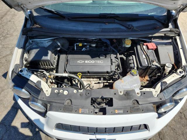 1G1JA6SH2E4133438 - 2014 CHEV SONIC LS WHITE photo 11
