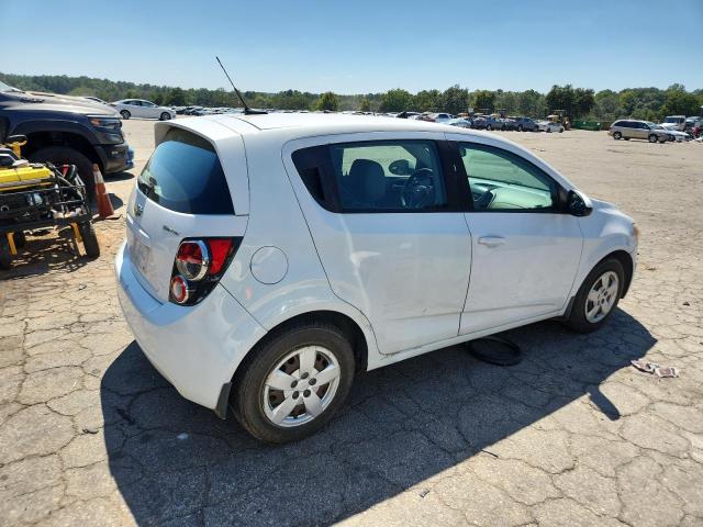 1G1JA6SH2E4133438 - 2014 CHEV SONIC LS WHITE photo 3
